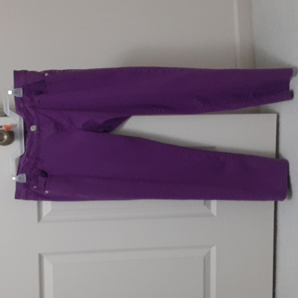 Celebrity Pink Purple jeans or pants. Size 11 - Picture 2 of 7